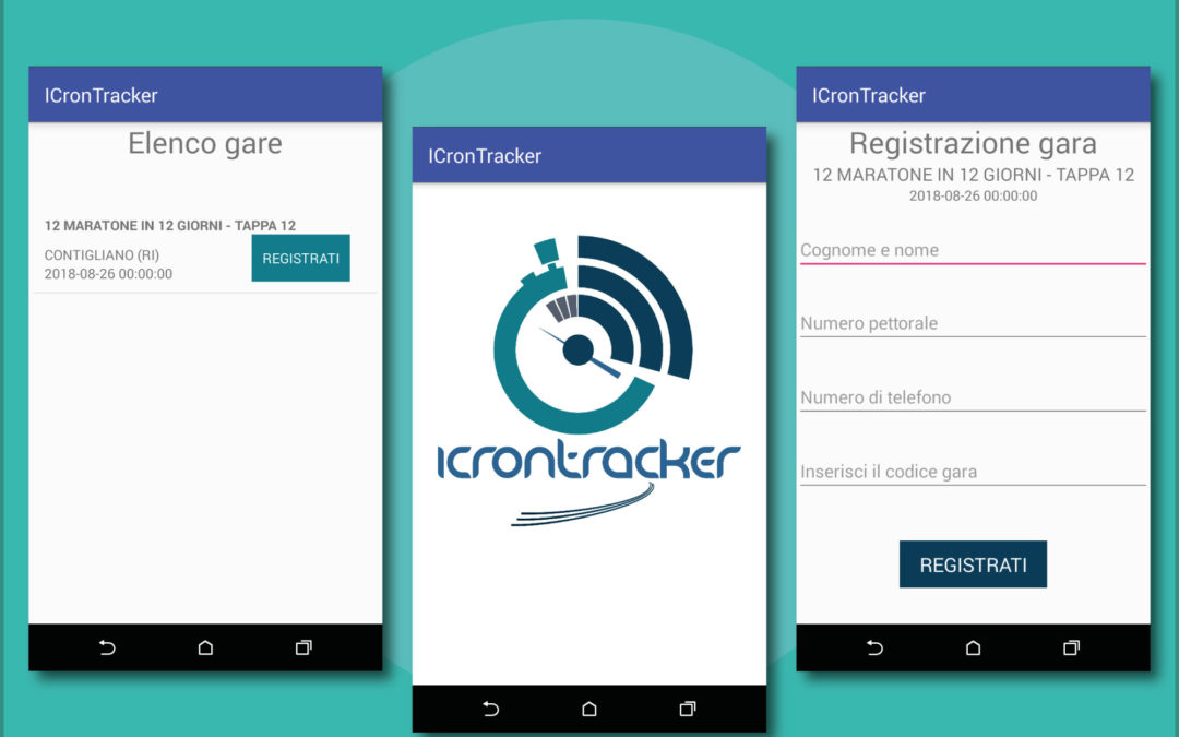 Realizzazione App Android Icrontracker