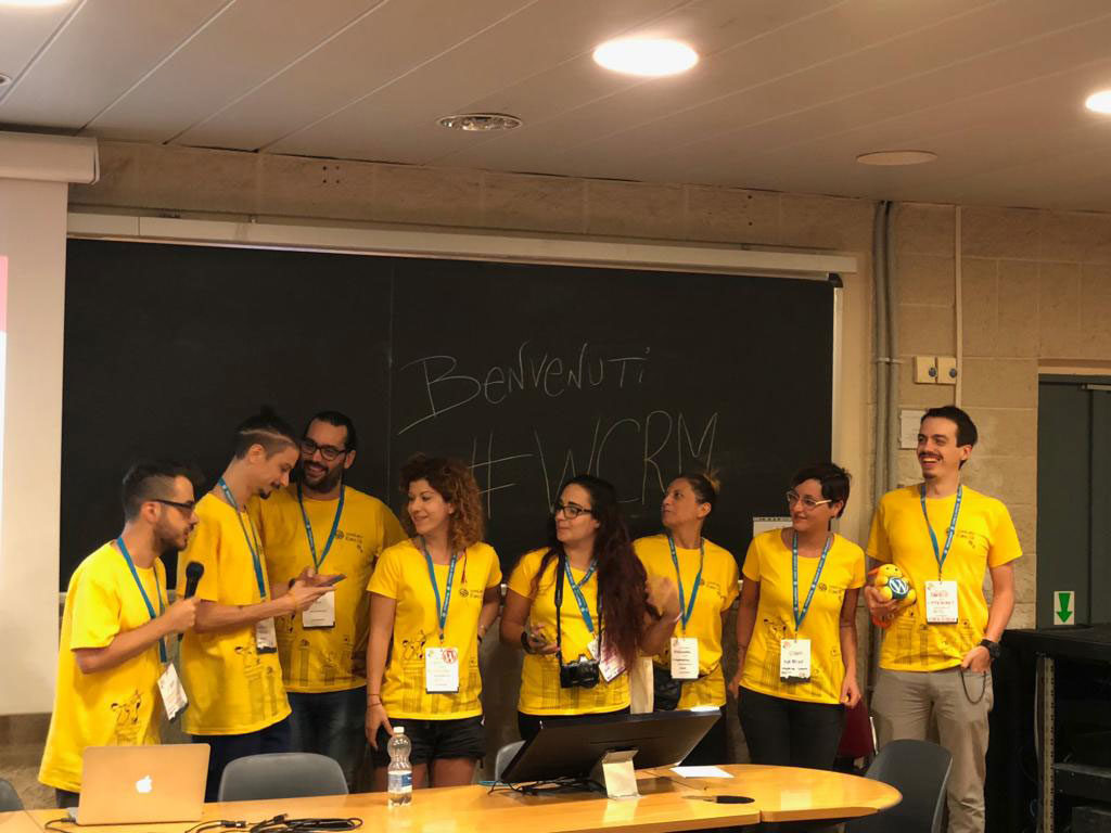 volontari wordcamp roma 2018